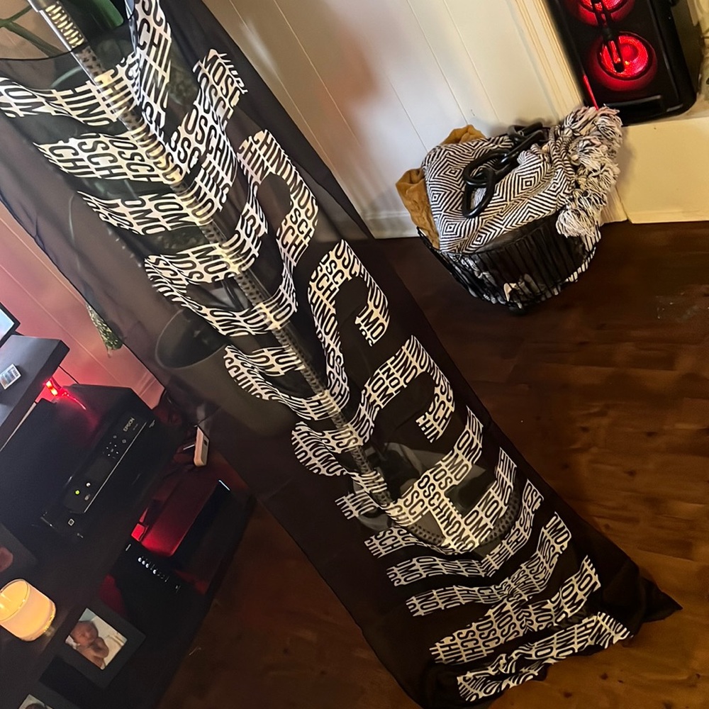 AUTHENTIC XLarge MOSCHINO SCARF